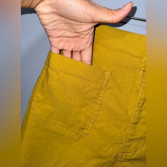 Maeve Anthropologie The Collette Cropped Wide Leg Linen blend pants 29 EUC - Picture 4 of 10